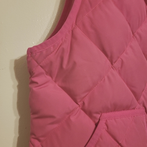 J. Crew | Women's Hot Pink Excursion Down Quilted Puffer Vest (Size Medium) - Picture 10 of 12